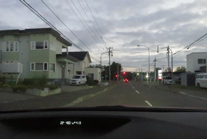 webnews今朝の北見/西5号線、南岸通りの交差点