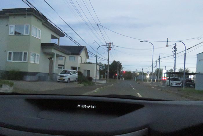 webnews今朝の北見/西5号線、南岸通りの交差点
