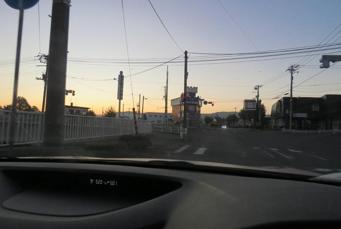 webnews今朝の北見/野付牛自動車学校前
